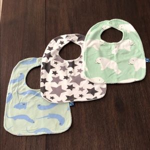Kickee Pants infant bibs